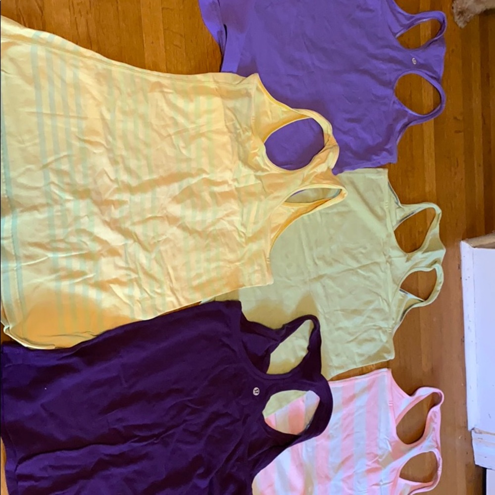 Lululemon racer back tanks